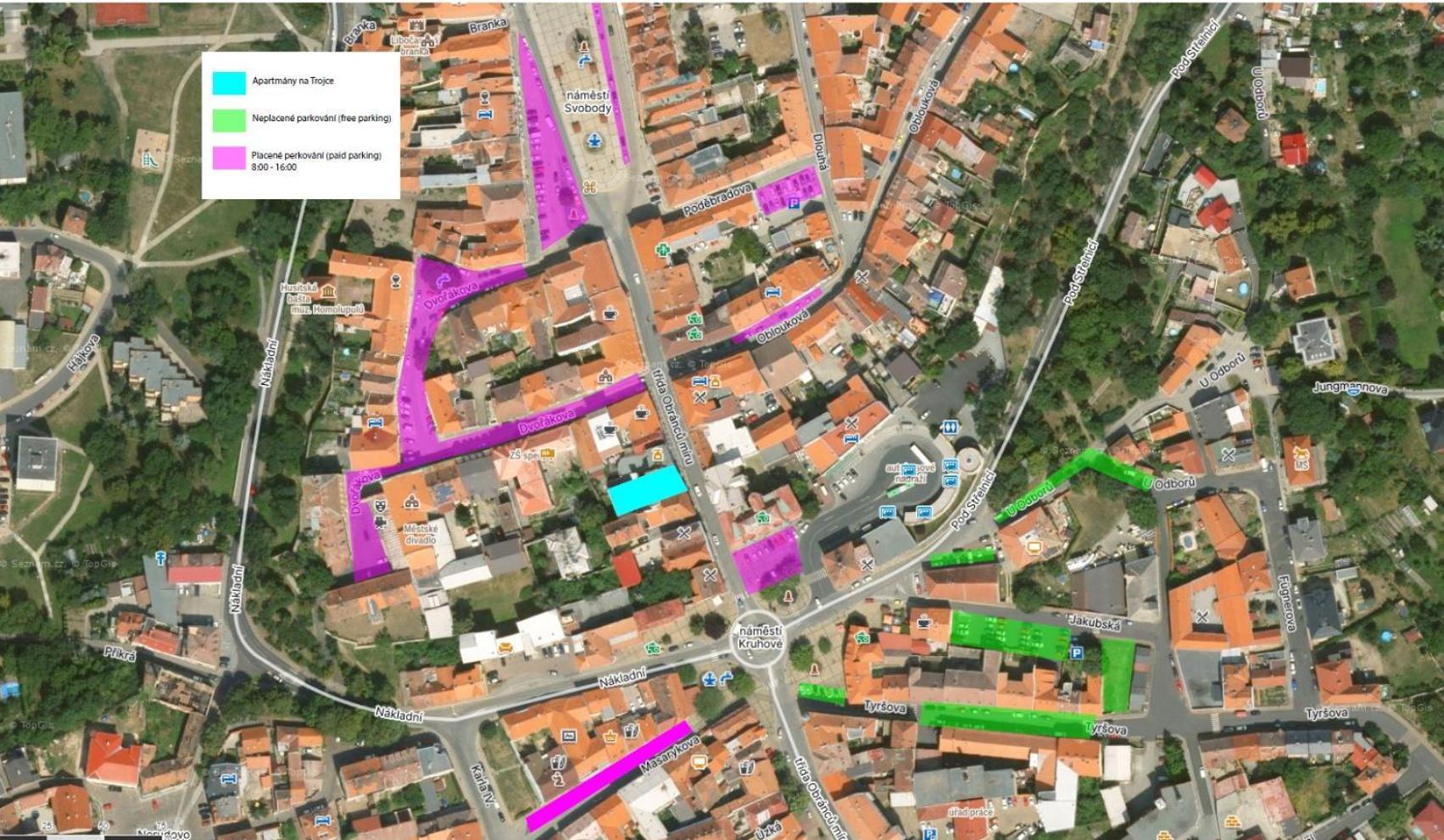 Apartmany Na Trojce Žatec Eksteriør billede